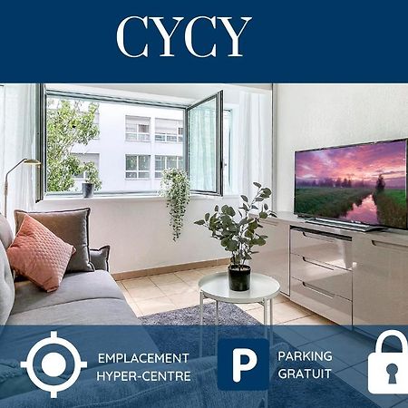 Homey Cycy - New / Free Parking / Hyper-Centre / Proche Geneve Annemasse Exteriér fotografie