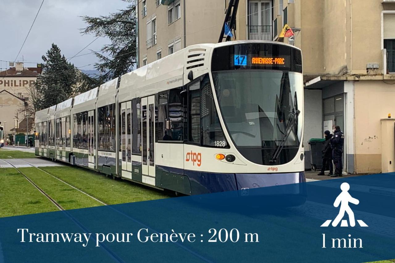 Homey Cycy - New / Free Parking / Hyper-Centre / Proche Geneve Annemasse Exteriér fotografie